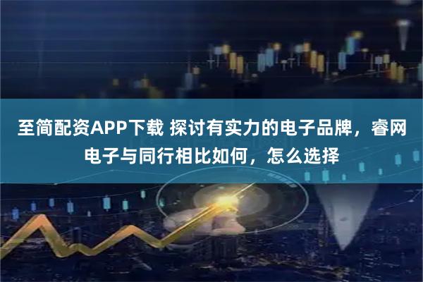 至简配资APP下载 探讨有实力的电子品牌，睿网电子与同行相比如何，怎么选择